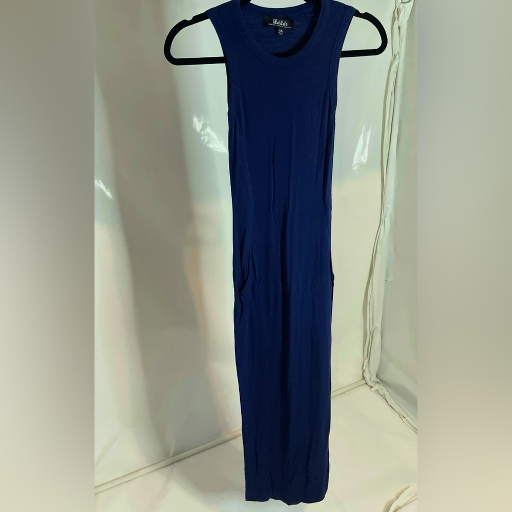 Lulu's Blue maxi dress size xsmall